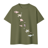 Mixed Ocean Life T-Shirt (Unisex)