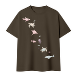 Mixed Ocean Life T-Shirt (Unisex)