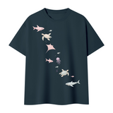 Mixed Ocean Life T-Shirt (Unisex)