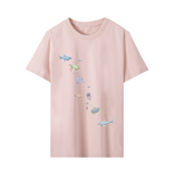 Mixed Ocean Life T-Shirt (Womens)