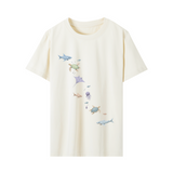 Mixed Ocean Life T-Shirt (Womens)